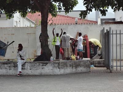 Vagrants at Doneraile Square a concern